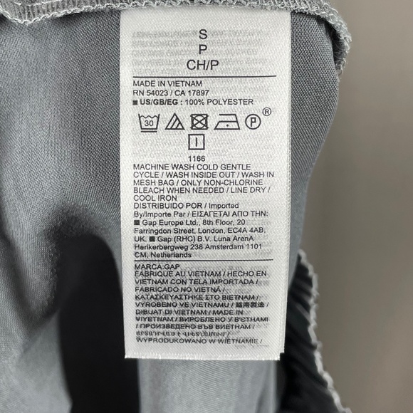 NEW Gap Skirt Womens Small gray satin pull on midi classic preppy holiday - Picture 6 of 9